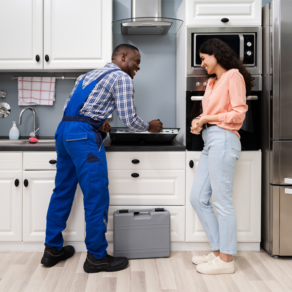 how long does it typically take to complete cooktop repair services in Collinsville